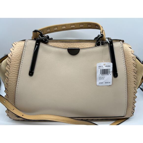 Coach Dreamer 36 In Colorblock With Whipstitch Ivory Multi/Pewter 69613 NWT - Picture 2 of 12